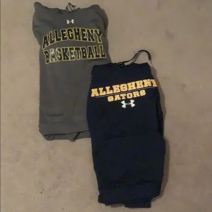 UNISEX Allegheny college hoodies